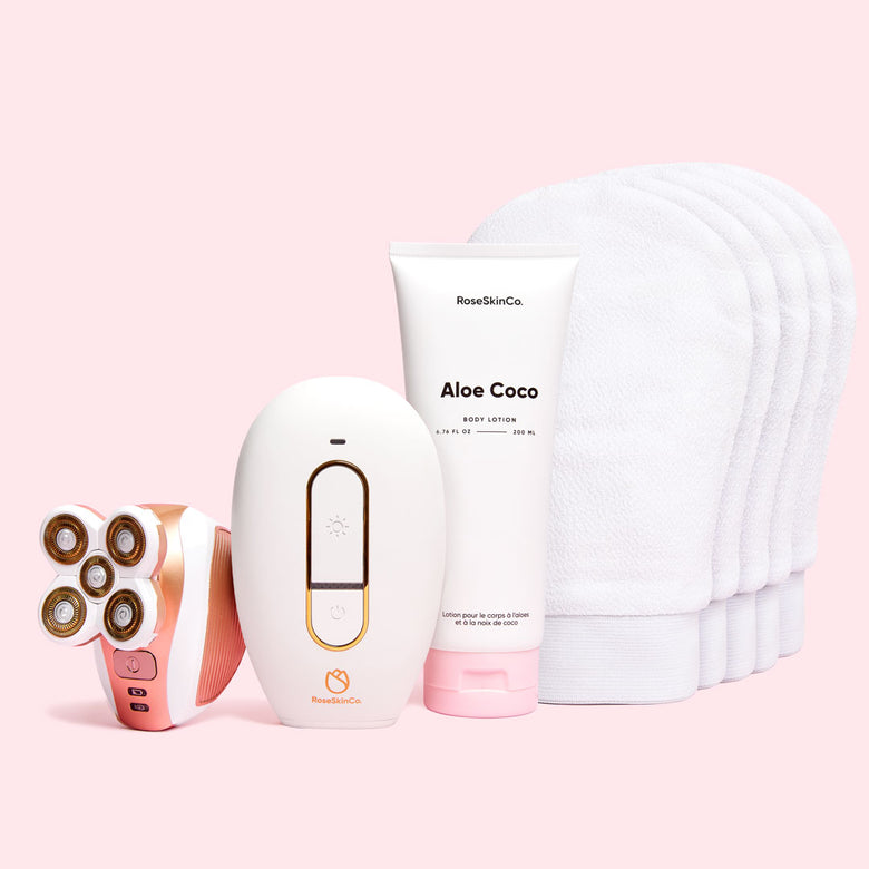 Silky Smooth+ Routine (Lumi 1 + 4D + 5 Gloves + Lotion)